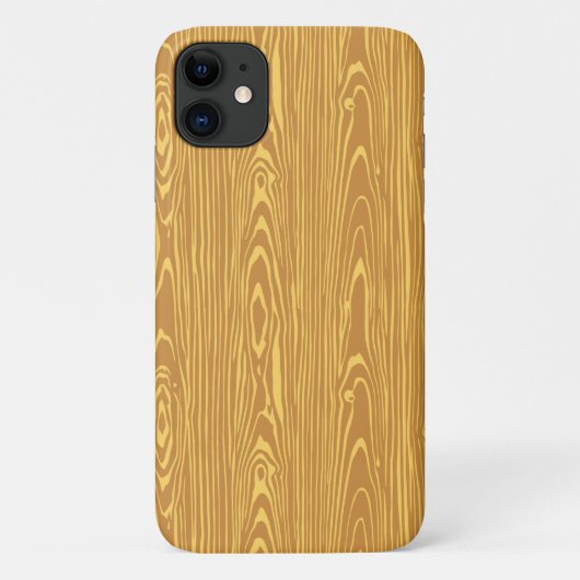 非常にカッコいいシミュレートされた木製パネルiPhoneケース Case-Mate iPhoneケース (裏面)