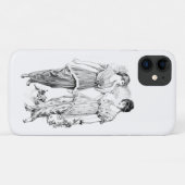 非常にカッコいいヴィンテージの女性のiPhoneケース Case-Mate iPhoneケース (裏面(横))