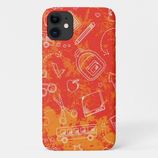 非常にカッコいい学校をテーマにしたiPhoneケース Case-Mate iPhoneケース (裏面)