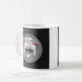 非常にカッコいい男性の月の姿コーヒーカップ コーヒーマグカップ (正面左)