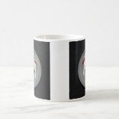 非常にカッコいい男性の月の姿コーヒーカップ コーヒーマグカップ (中央)