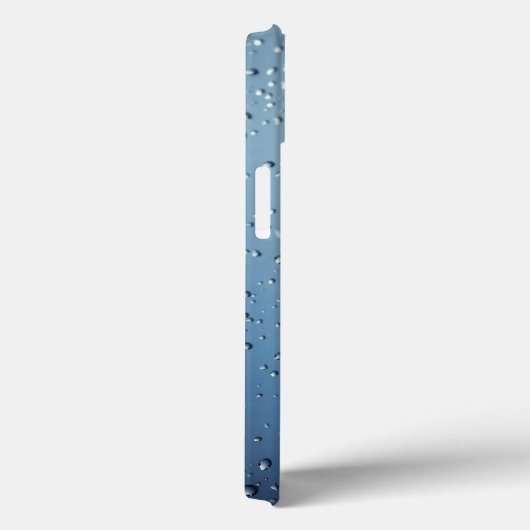 非常にカッコいい雨滴のパターン濡れた外観 Case-Mate iPhoneケース (裏面 / 右)