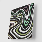 非常にカッコいい スクエア壁時計 (傾斜)