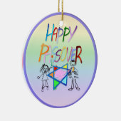 非常にカラフルな過ぎ越しの祝いのオーナメント セラミックオーナメント (右)