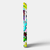 非常にカラフルの石を牛乳スープに浸した形 Case-Mate iPhoneケース (裏面 / 左)