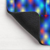 非常にカラフル画像、距離効果、暗い。 マウスパッド (コーナー)