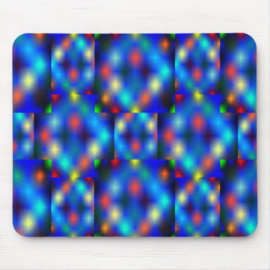 非常にカラフル画像、距離効果、暗い。 マウスパッド (正面)