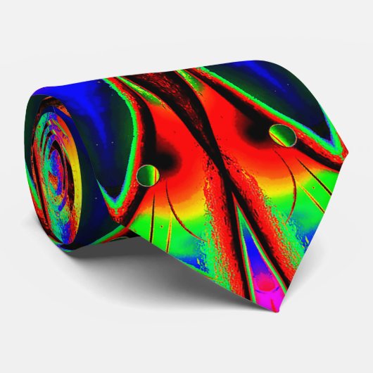 非常にカラフル虹 ネクタイ (ロール)