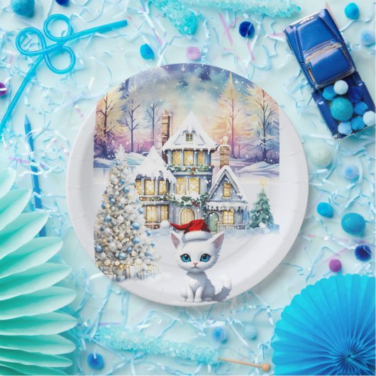 非常にキットのKATクリスマス ペーパープレート (パーティー)