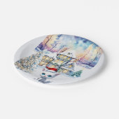 非常にキットのKATクリスマス ペーパープレート (アングル)