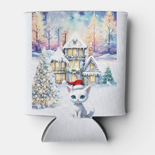 非常にキットのKATクリスマス 缶クーラー (正面)