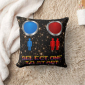 非常にクラシックおもしろいアーケード開始する1つを選択 クッション (ブランケット)