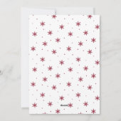 非常にクランベリメリーーのアーチのフレーム写真 シーズンカード (裏面)