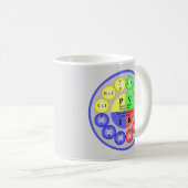 非常にクール日常的な電力式 コーヒーマグカップ (正面右)