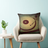 非常にグランジカッコいいレトロレコードプレーヤーのターンテーブル クッション (椅子)