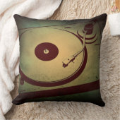 非常にグランジカッコいいレトロレコードプレーヤーのターンテーブル クッション (ブランケット)