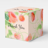 非常にゴージャスなパステルウェディングゲストのお気に入りボックス フェイバーボックス (正面サイド)