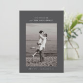 非常にシンプルな単一の写真 セーブザデート (スタンド正面)