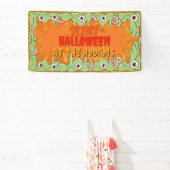 非常にスリムなハロウィンバナー 横断幕 (インサイチュ)