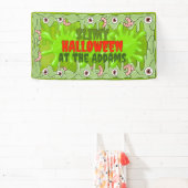 非常にスリムなハロウィンバナー 横断幕 (インサイチュ)