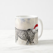 非常にチータのクリスマスの覆い コーヒーマグカップ (正面右)