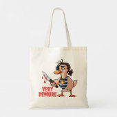 非常にデムアヒルの女海賊 トートバッグ (裏面)