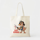 非常にデムアヒルの女海賊 トートバッグ (正面)