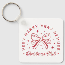 非常にデムマインドクリスマスコケットの美学 キーホルダー