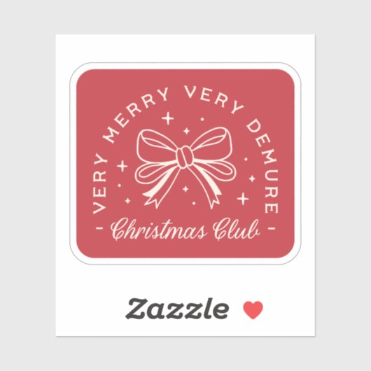 非常にデムレクリスマスガールズ名門私立校風のクラブ美学 シール (シート)