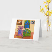 非常にハッピーバースデー🎈🎊🎁 カード (黄色い花)