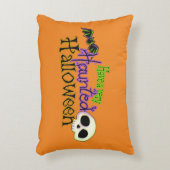 非常にハロウィーンを幽霊のよく出る持つ アクセントクッション (正面(垂直))