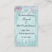 非常にフランスのなテレホンカード コーリングカード (裏面)