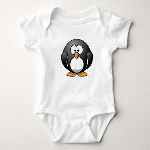 非常にペンギンのベビーのTシャツのあたりで ベビーボディスーツ