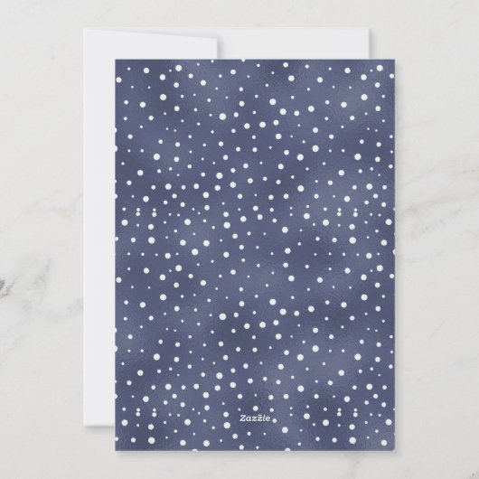 非常にホイメリール1枚の写真の宗教的なクリスマス シーズンカード (裏面)