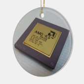 非常にマイクロクールプロセッサーオーナメント セラミックオーナメント (左)