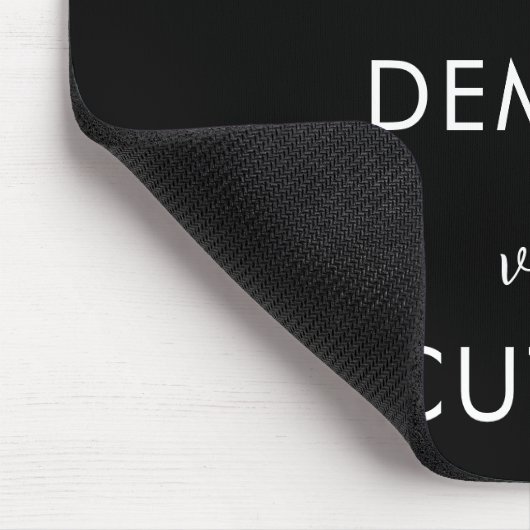 非常にマインドフル非常に可愛い マウスパッド (コーナー)