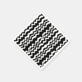 非常にミニマルでシンプルなフラットで大胆なエクレティック スタンダードカクテルナプキン (角)