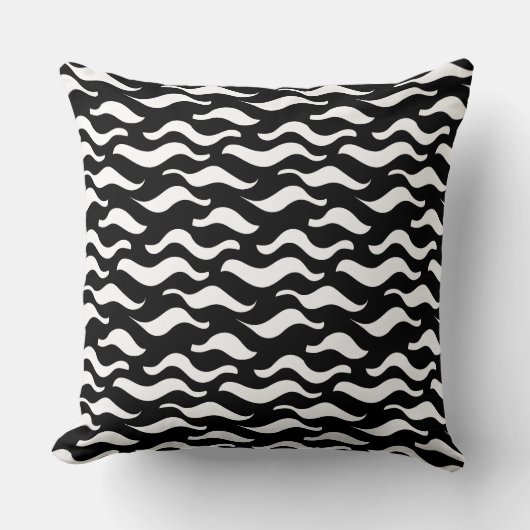 非常にミニマルでシンプル平坦で折衷的なはっきりした クッション (正面)