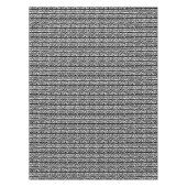 非常にミニマルでシンプル平坦で折衷的なはっきりした テーブルクロス (正面)