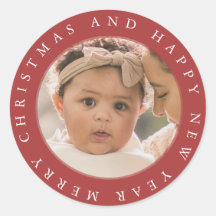 非常にメリークリスマスの封筒用シール