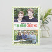 非常にメリークリスマスはx2を望みます シーズンカード (スタンド正面)