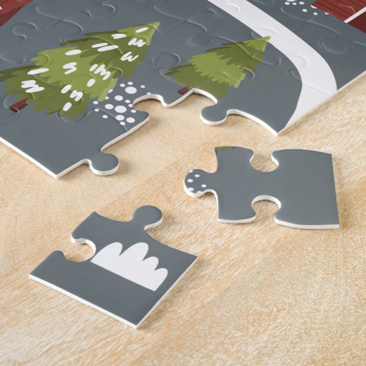 非常にメリークリスマスジグソーパズル ジグソーパズル (側面)