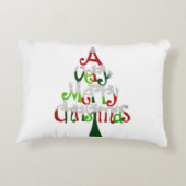 非常にメリークリスマス アクセントクッション (裏面)