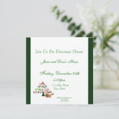 非常にメリークリスマス 招待状 (スタンド正面)