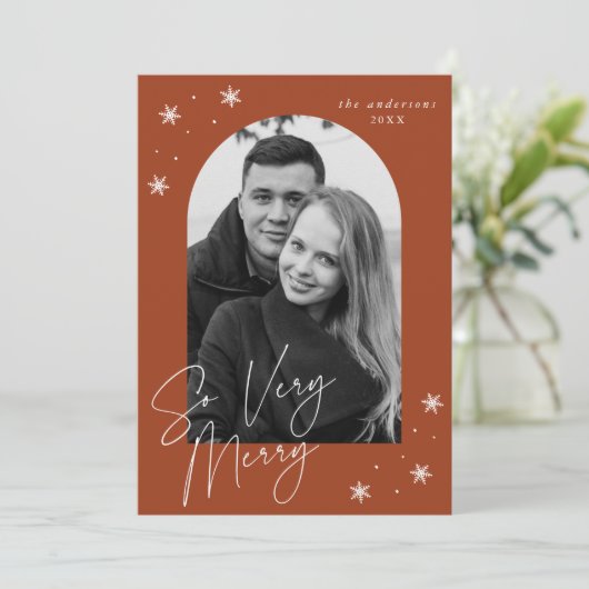 非常にメリーシナモンアーチフレーム写真 シーズンカード (スタンド正面)