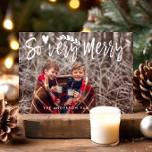 非常にメリーブラシのスクリプモダント写真 シーズンカード