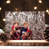 非常にメリーブラシのスクリプモダント写真 シーズンカード