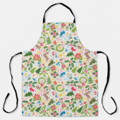 非常にメリーマクシマリストのクリスマスエプロン – 明るい エプロン (正面)