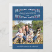 非常にメリー休日の写真カード_Navy シーズンカード (正面)