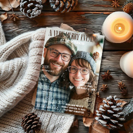 非常にメリー夕べ雑誌のカバー写真 招待状